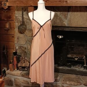 ABS by Allen Schwartz silk slip dress